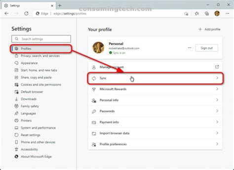 How to Turn On/Off Sync Microsoft Edge Settings across Devices in ...
