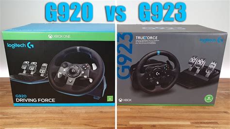 G920 vs G923 Logitech: Unleashing the Racing Enthusiast Within