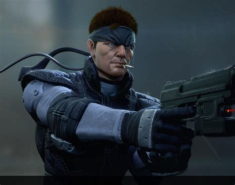 Solid Snake (Metal Gear Solid fan art) by kidd_555 · 3dtotal · Learn ...