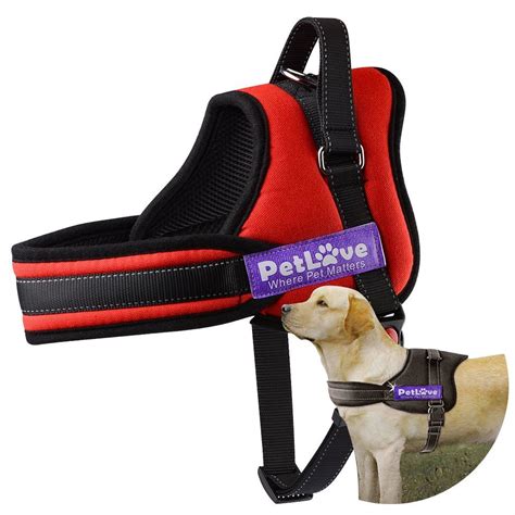 Pet Love Dog Harness, Soft Leash Padded No Pull Dog Harness with All ...