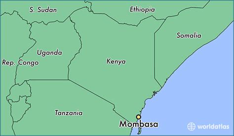 Where is Mombasa, Kenya? / Mombasa, Mombasa Map - WorldAtlas.com