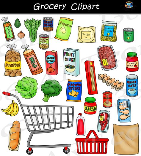 Grocery Stores Clipart