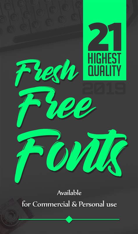 21 Fresh Free Fonts for Graphic Designers | Fonts | Graphic Design Junction