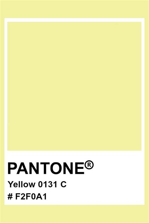 Pantone Yellow 0131 C #pantone #color #pastel #hex | Interieur, Design