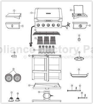 Brinkmann Grill Parts - Select From 1001 Models