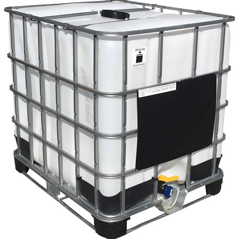 275 Gallon White IBC Tote Portable Tank | NTO R275 $197 | Water storage ...