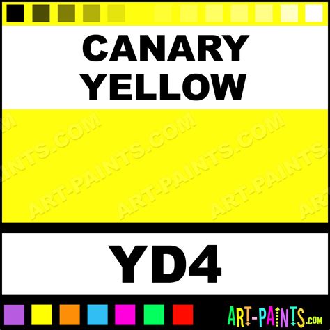 Canary Yellow Ink Tattoo Ink Paints - YD4 - Canary Yellow Paint, Canary ...