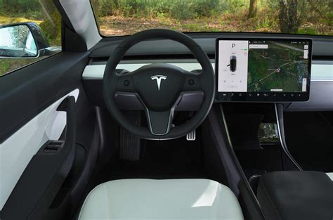 Tesla Model 3 Dashboard