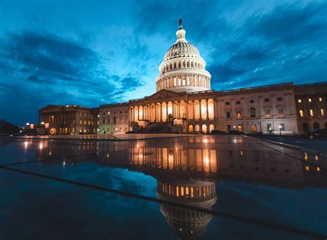 United States Capitol At Sunset | Washington dc photos, United states ...