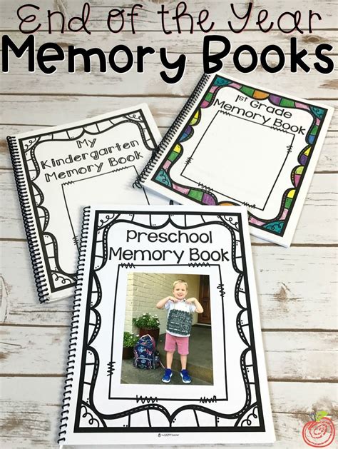 List Of Memory Book Ideas For Kindergarten References