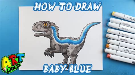 How to Draw BABY BLUE - YouTube