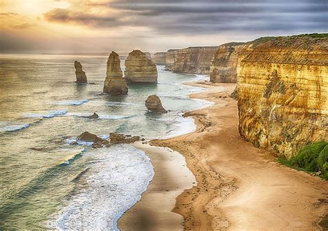 Sunset over the twelve apostles - Australian Geographic