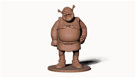 Archivo STL SHREK STD MAT 3D MODEL 3D PRINT MODEL 👾・Plan de impresión ...