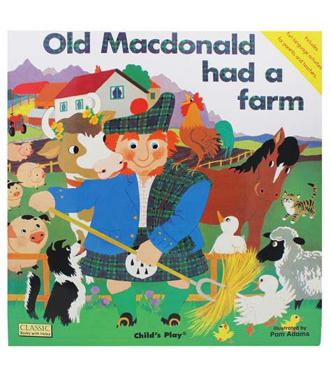 Old MacDonald Big Book in 2020 | Farm books, Toddler books, Big book