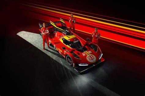 Ferrari unveils revised Hypercar livery for 2024 WEC campaign