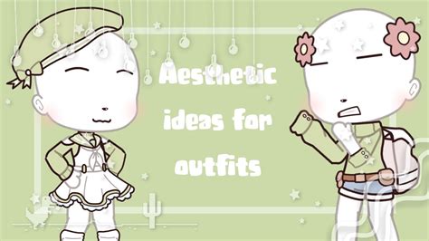 |🍃| 50 Aesthetic gacha life outfit ideas |🍃| - YouTube