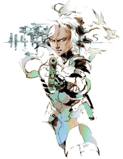 raiden mgs2 concept art - jomahanoitongocvan