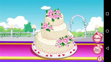 How To Play Rose Wedding Cake Game - Simple & Easy Cooking Games 3 ...