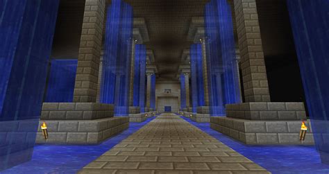 Minecraft - Water Temple WIP by SuneGem on DeviantArt