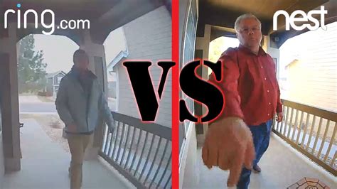 Ring 2 vs Nest Hello Video Doorbell Comparison - YouTube