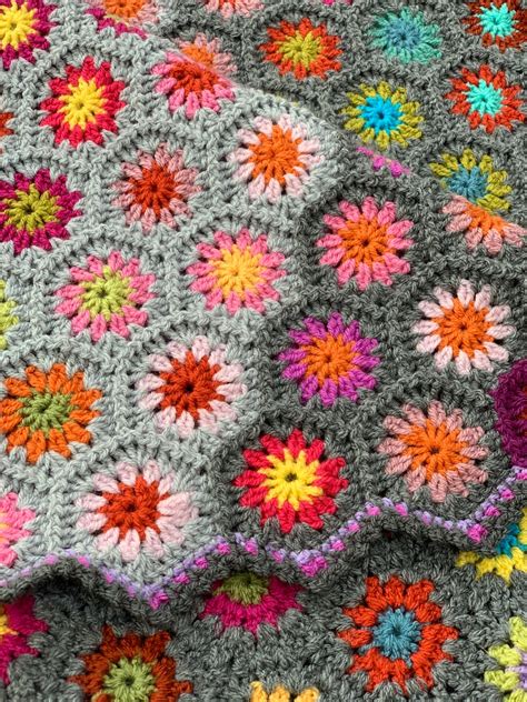 Bespoke Handmade Crochet Temperature Blanket the Most Unique Present ...