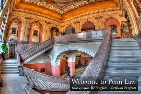 Inside University of Pennsylvania Law School....This is where I will be ...