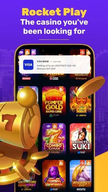 Rocket Play Casino - Install App & Get Free Spin Bonus for real money Play