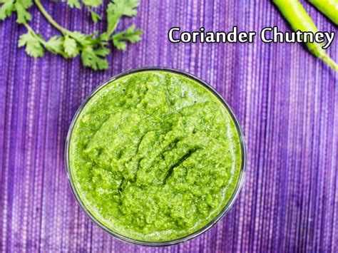 Coriander Chutney Recipe: Homemade Green Chutney - Boldsky.com