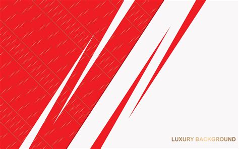 Modern Red White Abstract Background Illustration par Artmr · Creative ...