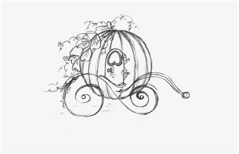 Cinderella Pumpkin Carriage Drawing at PaintingValley.com | Explore ...