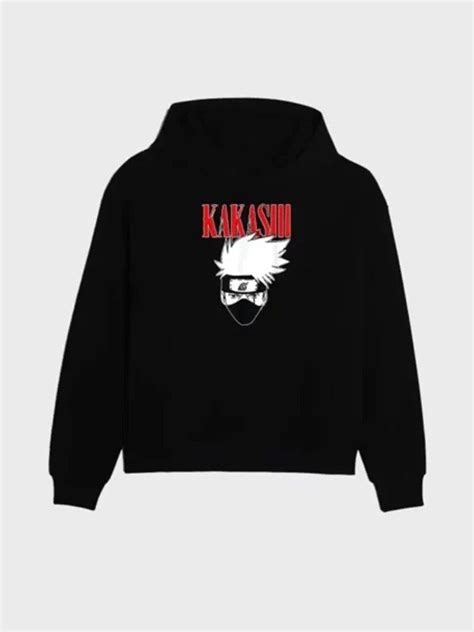 Kakashi Hoodie | Kakashi Black Hoodie