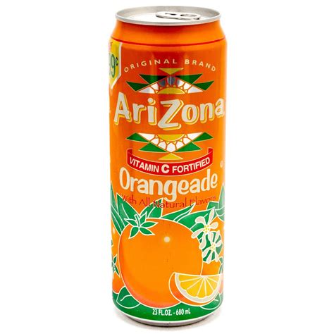 ARIZONA FRUIT JUICE COCKTAIL ORANGEADE 680ml - beställ ARIZONA FRUIT ...