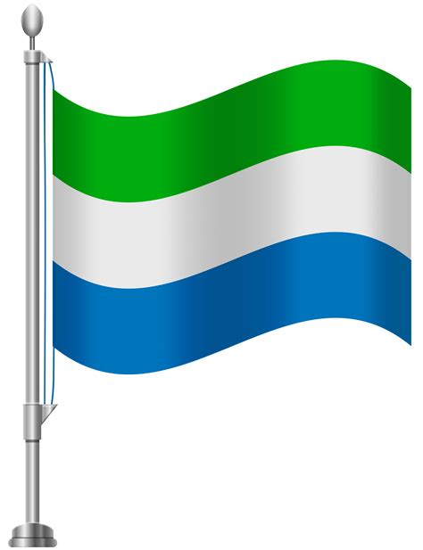 Sierra Leone Flag PNG Clip Art - Best WEB Clipart