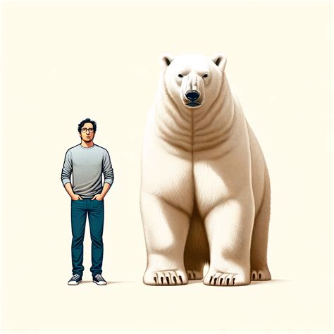 Polar Bear Size vs Human: Surprising Comparison