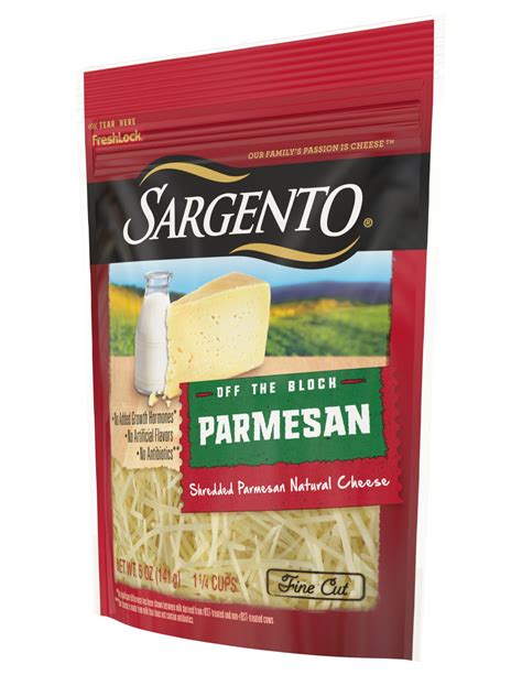 Sargento Artisan Blends Parmesan Shredded Cheese 5 oz | Shipt