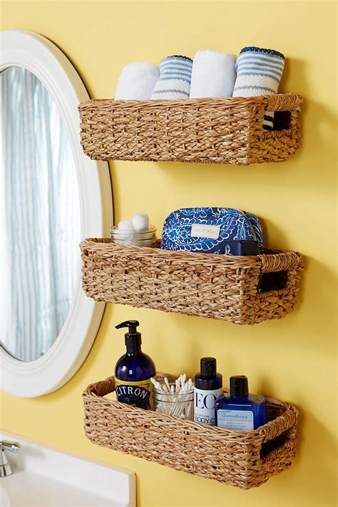 bathroom storage baskets Creative Bathroom Storage Ideas, Bathroom ...