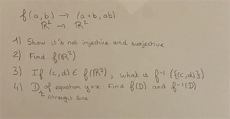 [University Math] Injection and Surjection : r/HomeworkHelp