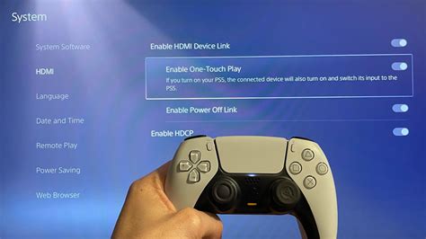 PS5: How to Enable One-Touch Play & Power Off Link Tutorial! (New HDMI ...