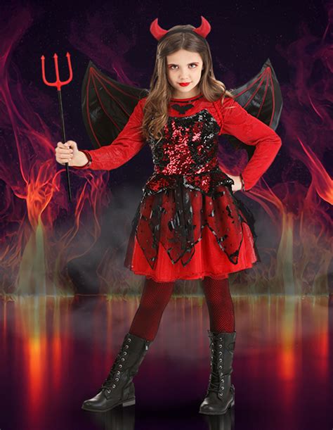 Kid's Devil Costumes - Child Devil Halloween Costumes