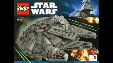 LEGO Star Wars Millennium Falcon 75105 Building Kit Book 2 Instructions ...