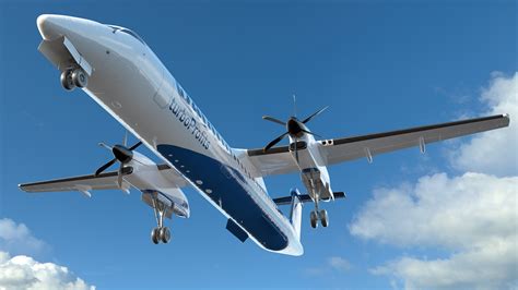 3D model bombardier q400 nextgen passenger - TurboSquid 1494448