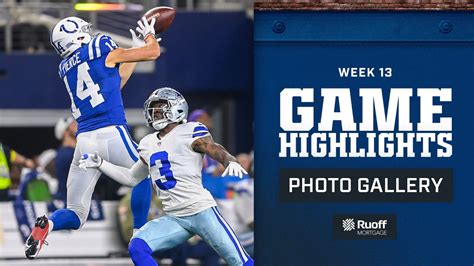 Game Highlights: Colts at Cowboys, Week 13