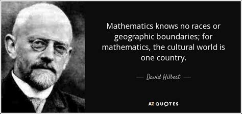 TOP 25 QUOTES BY DAVID HILBERT | A-Z Quotes