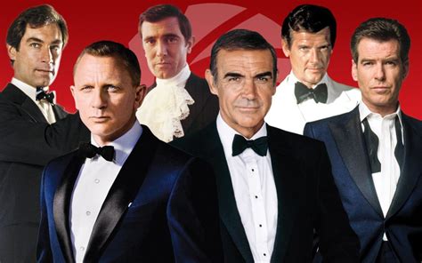 All James Bond Actors Together