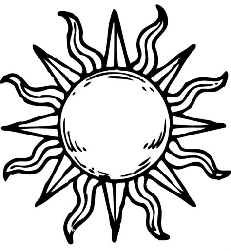 Sun tattoo | Sun tattoo designs, Sun tattoos, Sun drawing