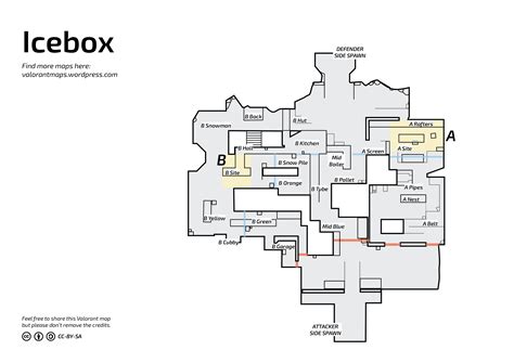 New Icebox map overview (4.04) as minimalistic / printable design. : r ...