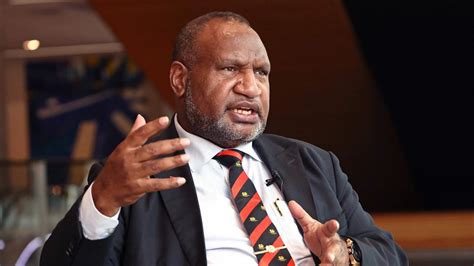 Papua New Guinean PM James Marape calls for focus on economic ...