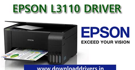 Epson l3110 printer software - kdasalon