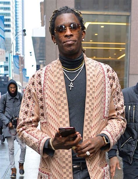 Style-Icon: Young Thug | Young thug fashion, Thug fashion, Best dressed man