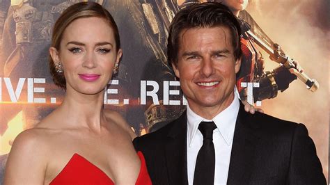 Emily Blunt says Tom Cruise's vulgar advice helped her through tears on ...